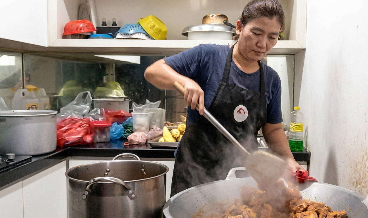 Damaris Pancasila Masak Untuk Berrbagi